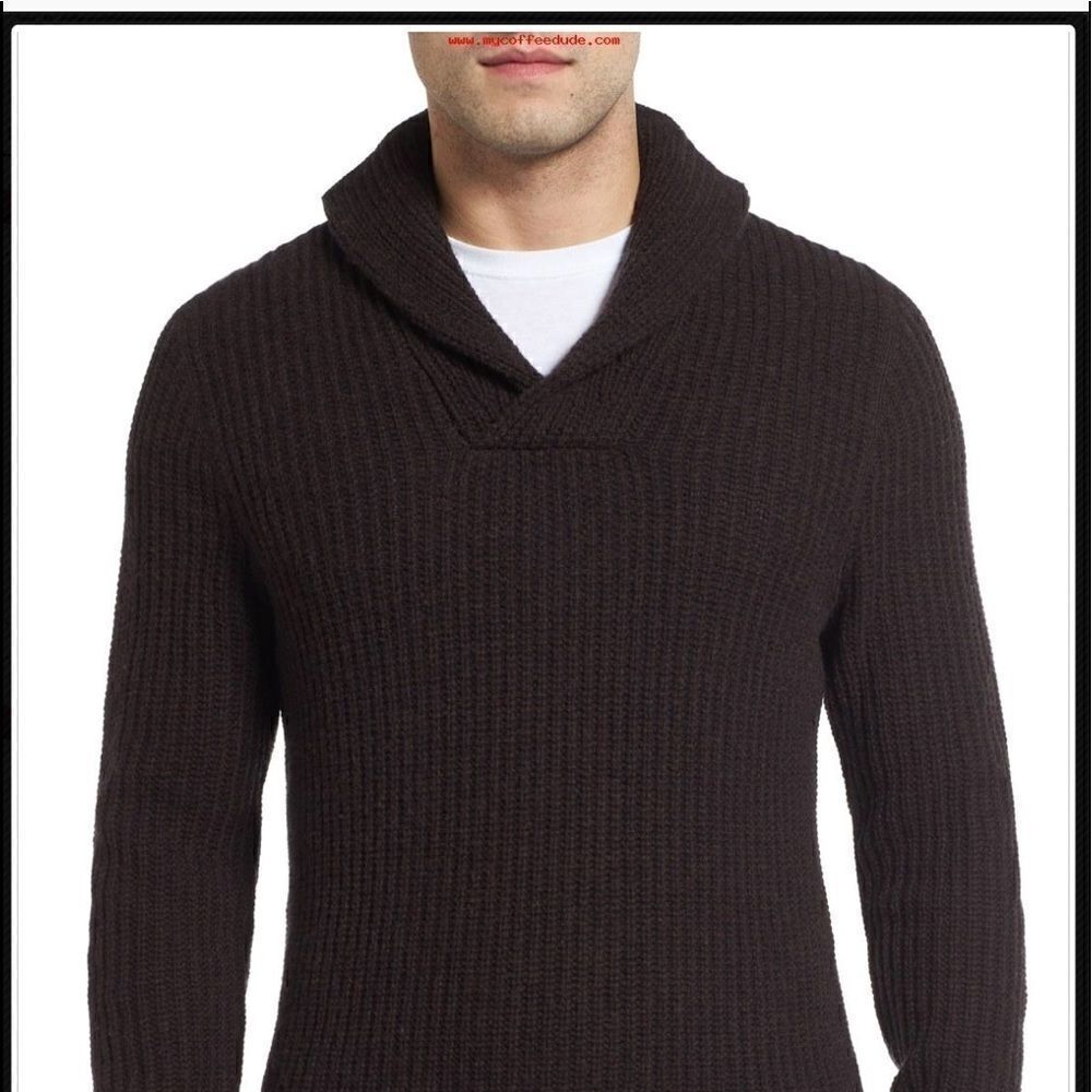 Lanai Cashmere/Wool Dark Brown Sweater